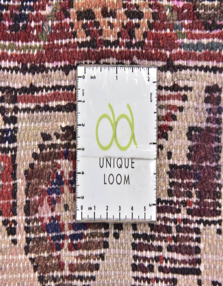 Detail image of 3' 8 x 10' 7 Hand Knotted Chenar Persian Wool Runner Rug