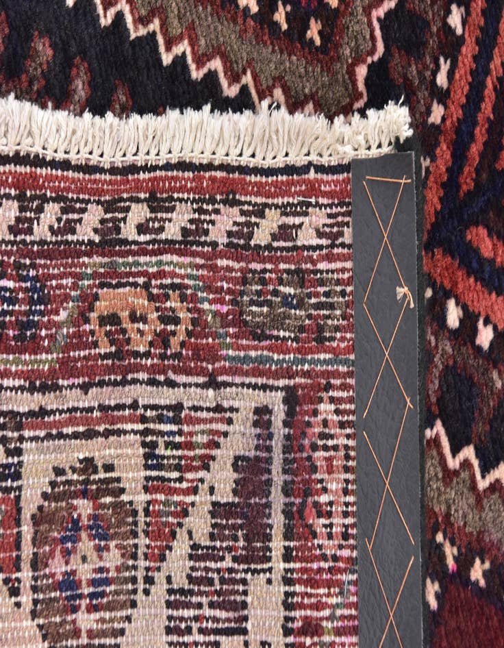 Detail image of 3' 8 x 10' 7 Hand Knotted Chenar Persian Wool Runner Rug