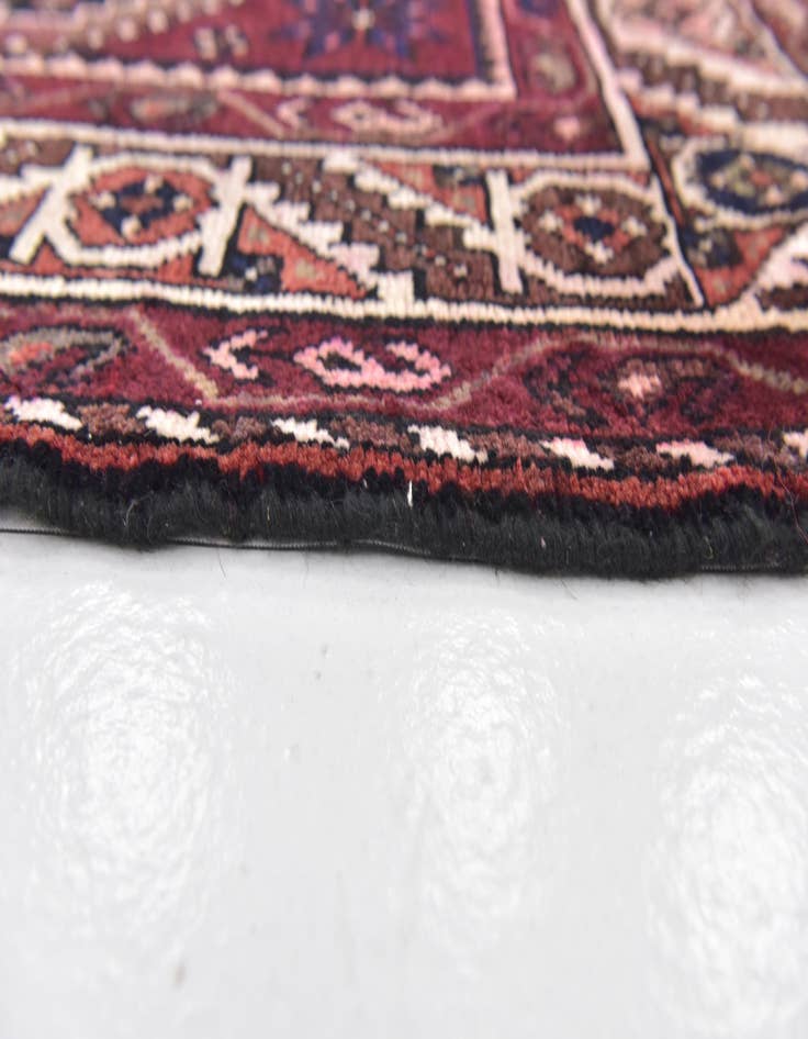 Detail image of 3' 8 x 10' 7 Hand Knotted Chenar Persian Wool Runner Rug