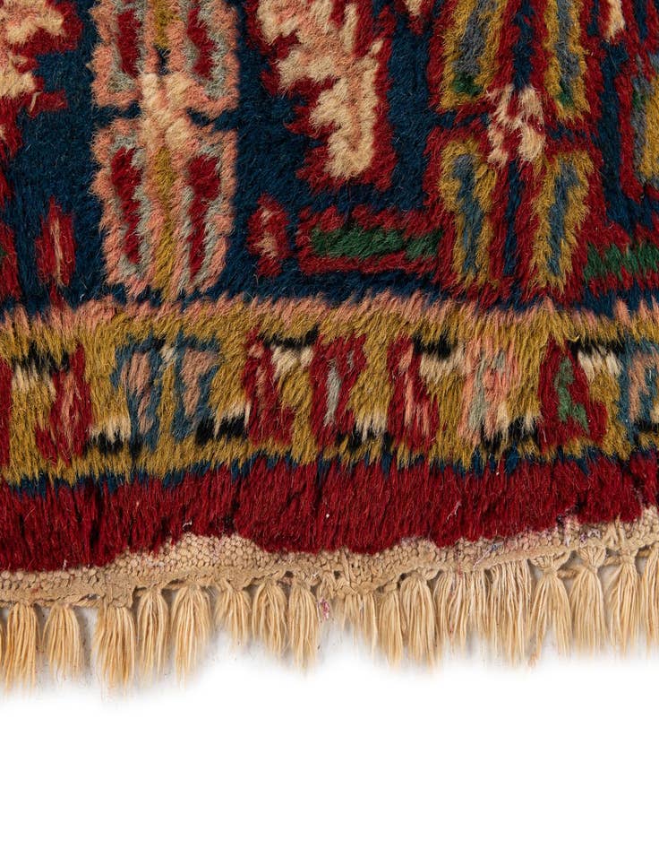 Detail image of  2' 7 x 11' 1  Hand Knotted Gharajeh Wool Runner Rug