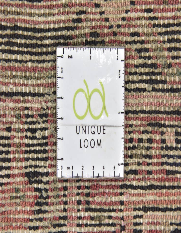 Detail image of 3' 8 x 10' 6 Hand Knotted Hossainabad Persian Wool Runner Rug