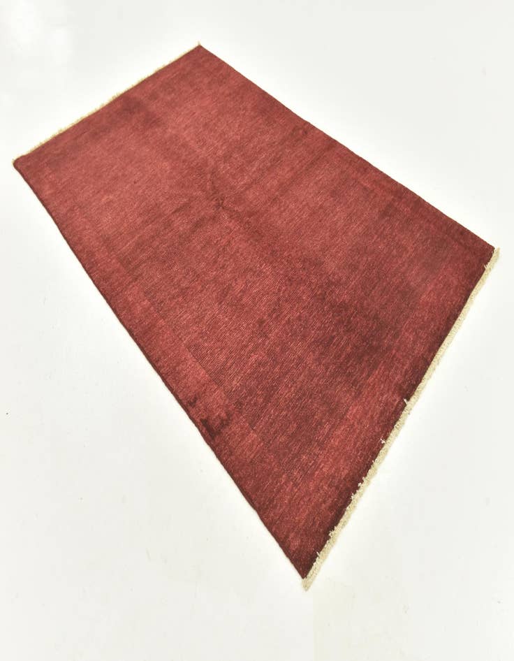 Detail image of  4' 8 x 10' 4  Hand Knotted Kashkuli Gabbeh Wool Runner Rug