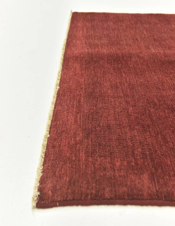 Detail image of  4' 8 x 10' 4  Hand Knotted Kashkuli Gabbeh Wool Runner Rug