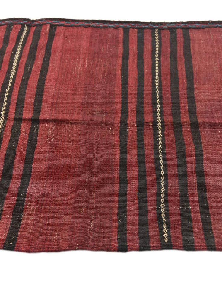 Detail image of  3' x 11' 9  Hand Woven Kilim Afghan Wool Runner Rug