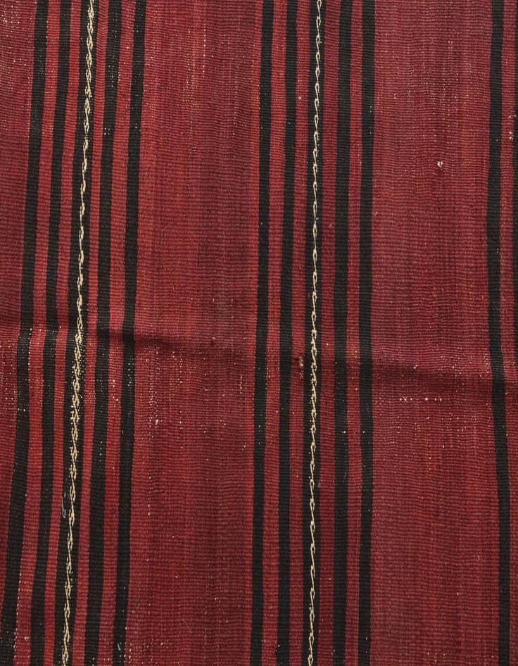 Detail image of  3' x 11' 9  Hand Woven Kilim Afghan Wool Runner Rug