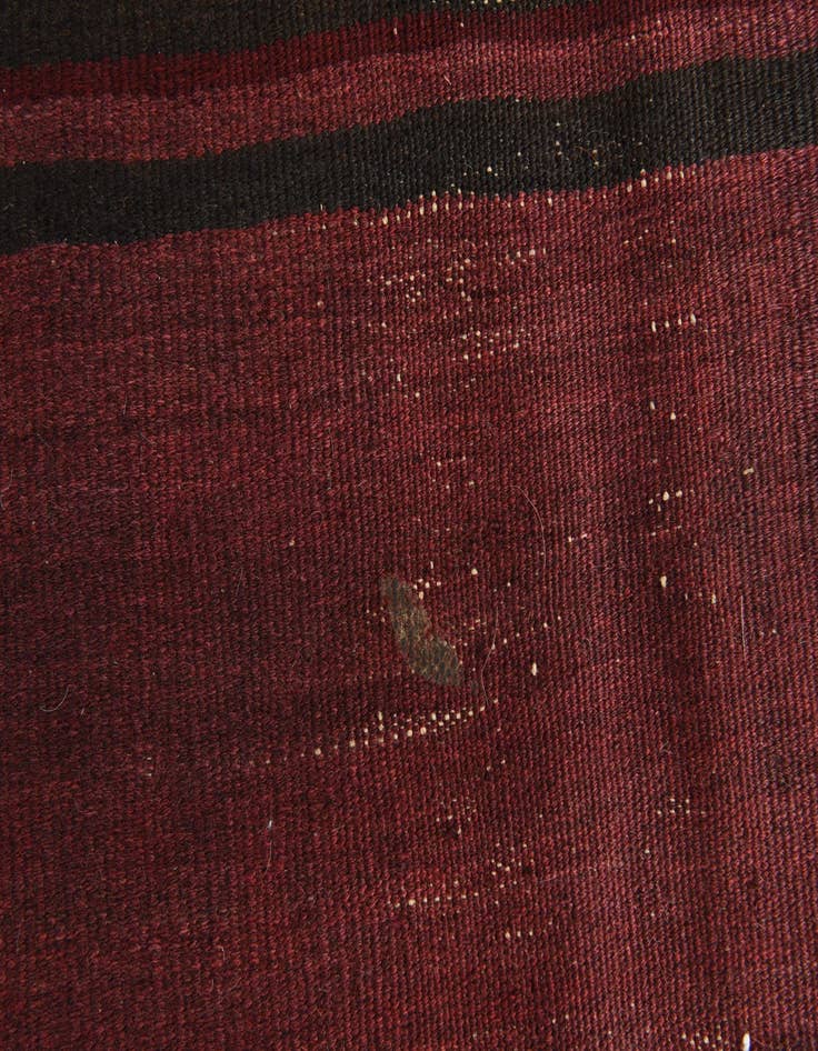 Detail image of  3' x 11' 9  Hand Woven Kilim Afghan Wool Runner Rug