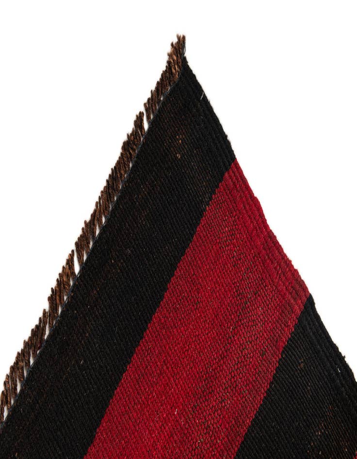 Detail image of  4' 7 x 11' 5  Hand Woven Kilim Afghan Wool Runner Rug