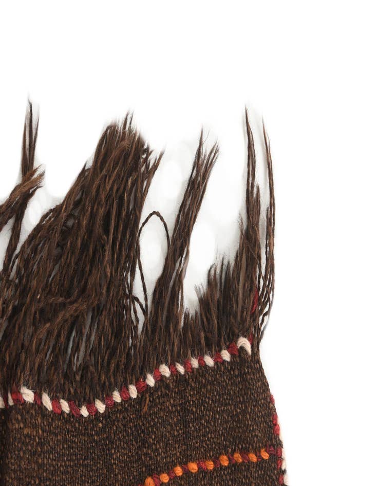 Detail image of  2' 3 x 9'  Hand Knotted Kilim Fars Persian Wool Runner Rug