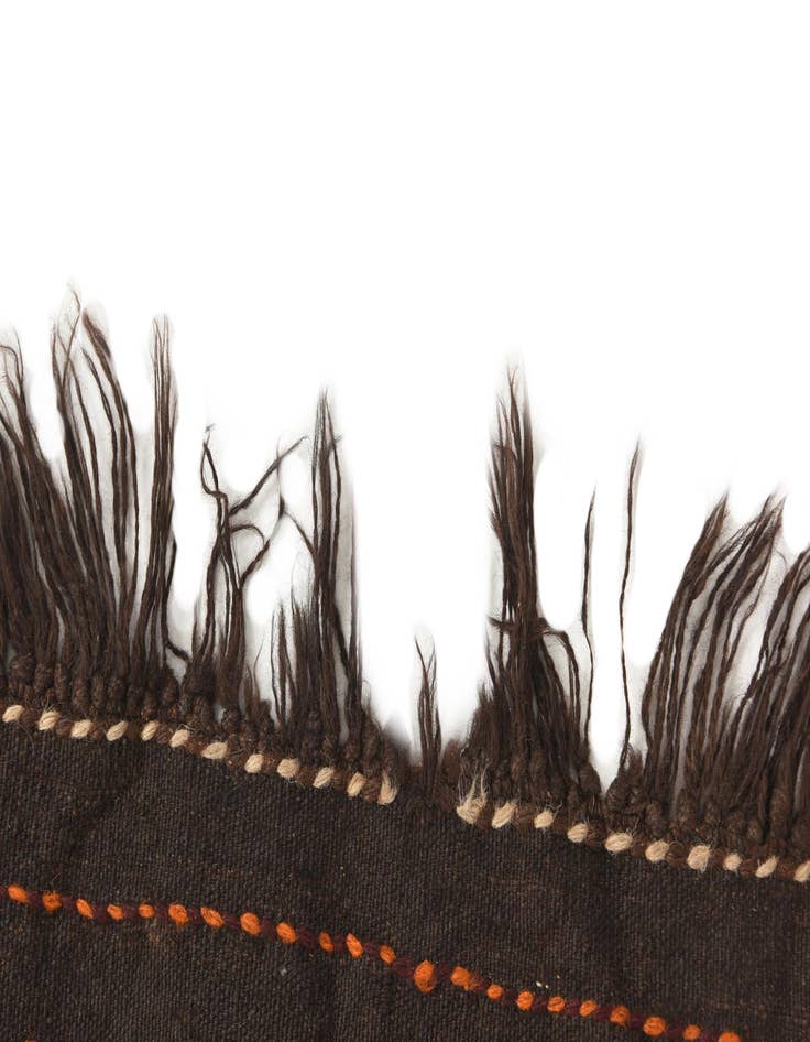 Detail image of  2' 1 x 8' 1  Hand Knotted Kilim Fars Persian Wool Runner Rug