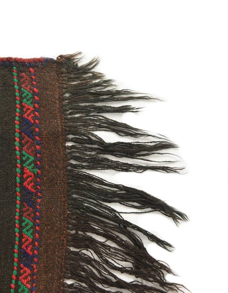 Detail image of  2' 1 x 8' 1  Hand Knotted Kilim Fars Persian Wool Runner Rug