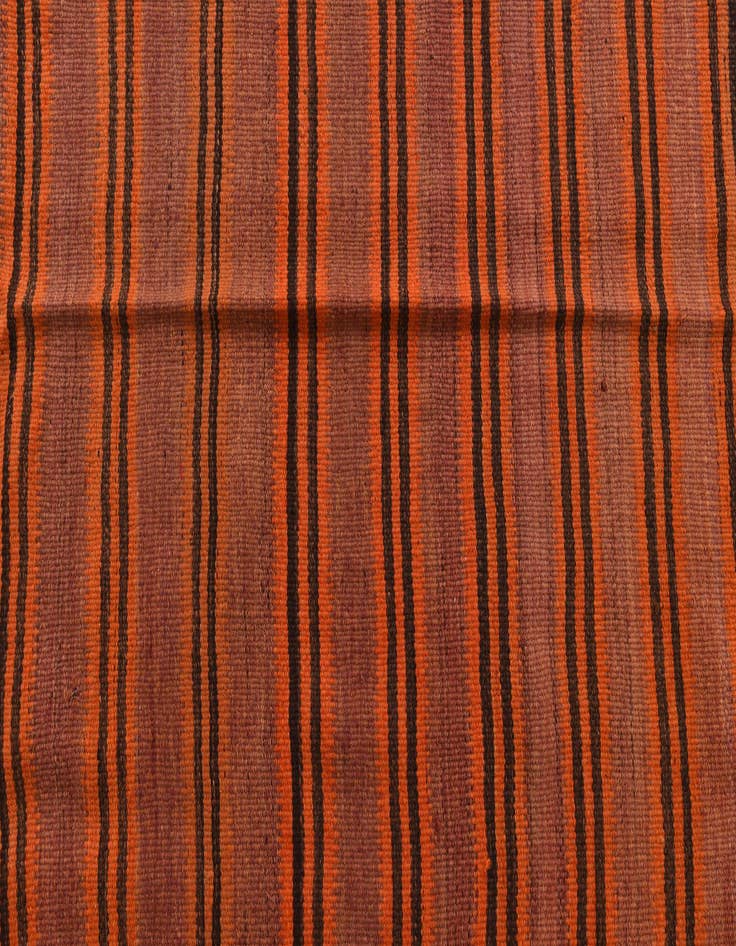 Detail image of  4' 7 x 10'  Hand Woven Kilim Fars Wool Runner Rug