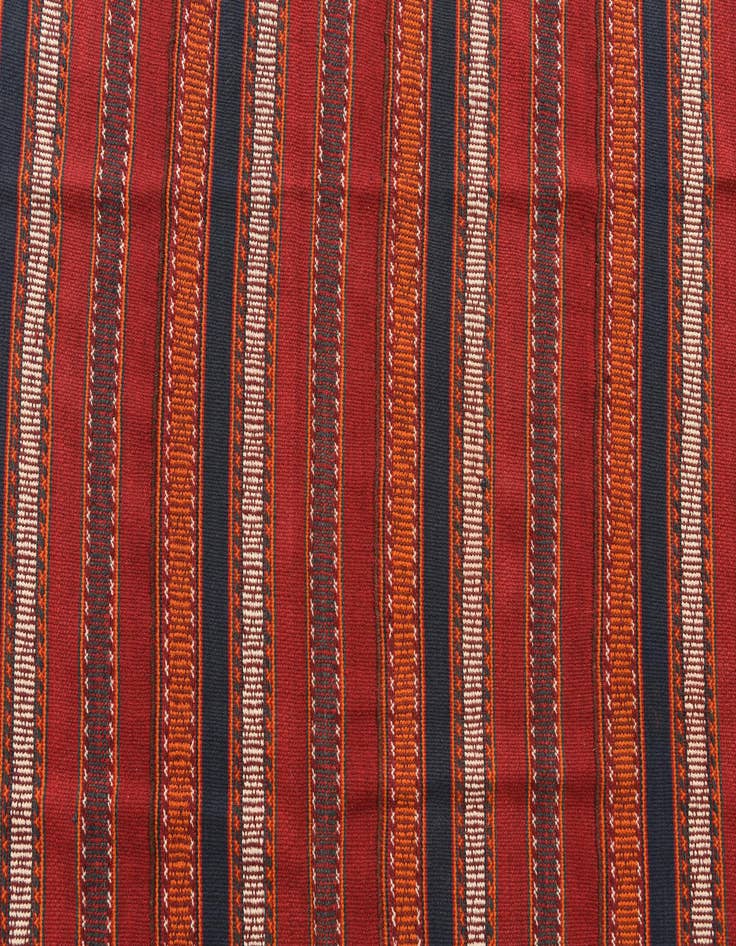 Detail image of  5' 9 x 11' 8  Hand Knotted Kilim Fars Persian Wool Runner Rug