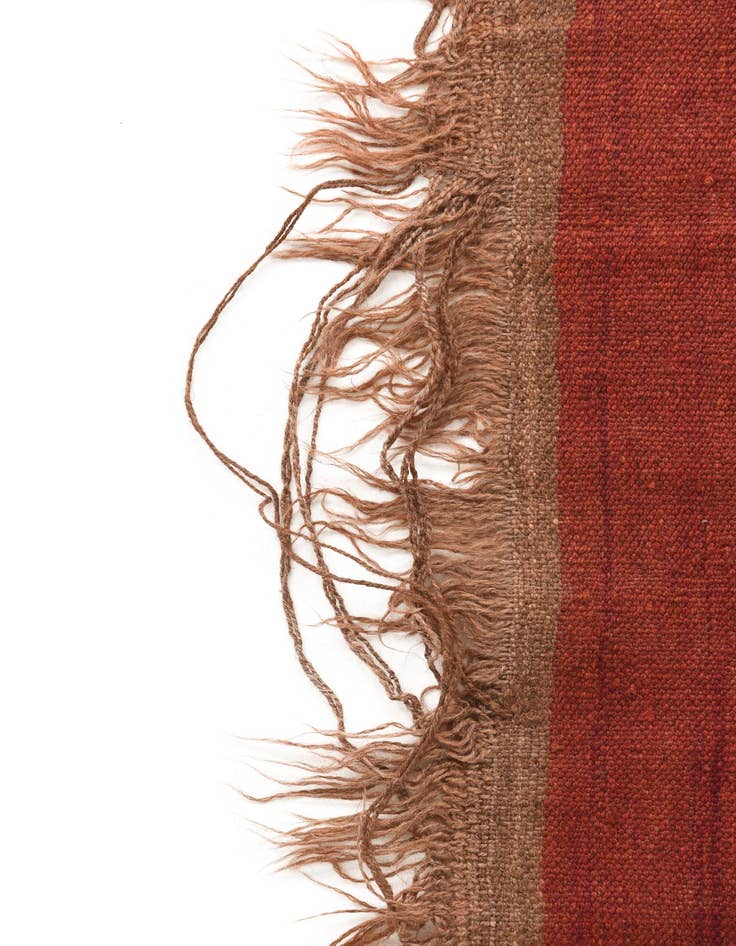 Detail image of  4' 4 x 12' 1  Hand Woven Kilim Fars Wool Runner Rug