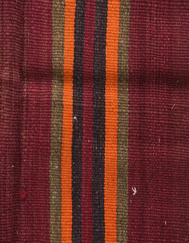 Detail image of 1' 9 x 9' Hand Woven Kilim Fars Wool Runner Rug