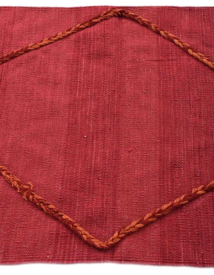 Detail image of  2' 4 x 9' 8  Hand Woven Kilim Modern Wool Runner Rug