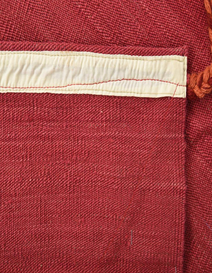 Detail image of  2' 4 x 9' 8  Hand Woven Kilim Modern Wool Runner Rug