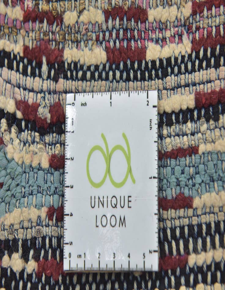 Detail image of  3' 4 x 7' 8  Hand Knotted Moroccan Wool Runner Rug