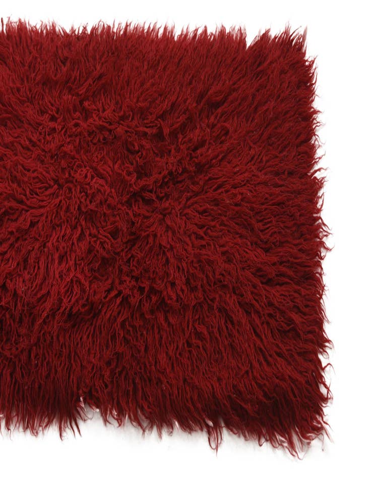 Detail image of  2' 1 x 3' 10  Hand Knotted Moroccan Wool Runner Rug