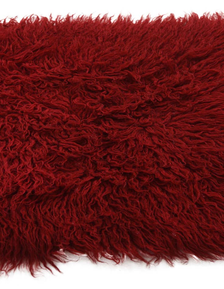 Detail image of  2' 1 x 3' 10  Hand Knotted Moroccan Wool Runner Rug