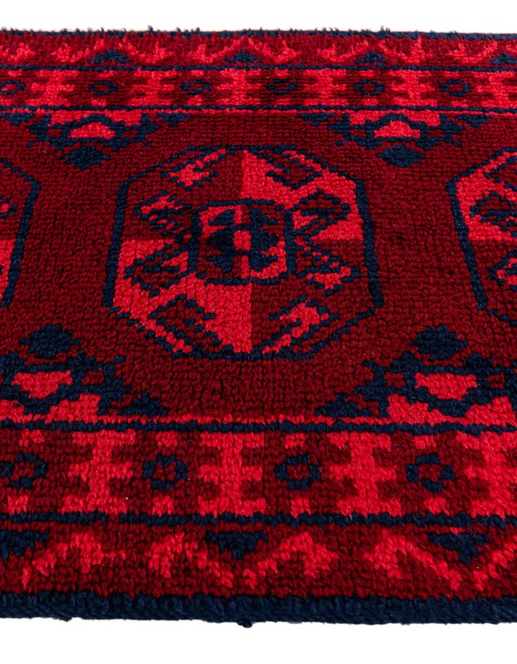 Detail image of  2' 7 x 11' 6  Hand Knotted Moroccan Wool Runner Rug