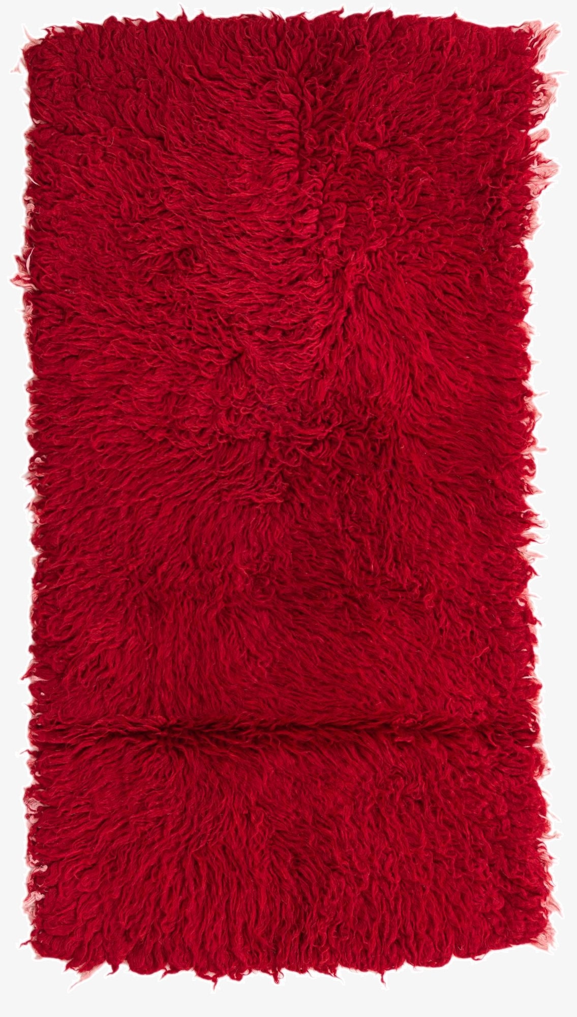  2' 5 x 4' 9  Hand Knotted Moroccan Wool Runner Rug