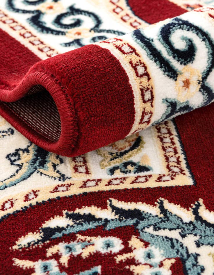 Detail image of  3' x 13' Nain Design Runner Rug