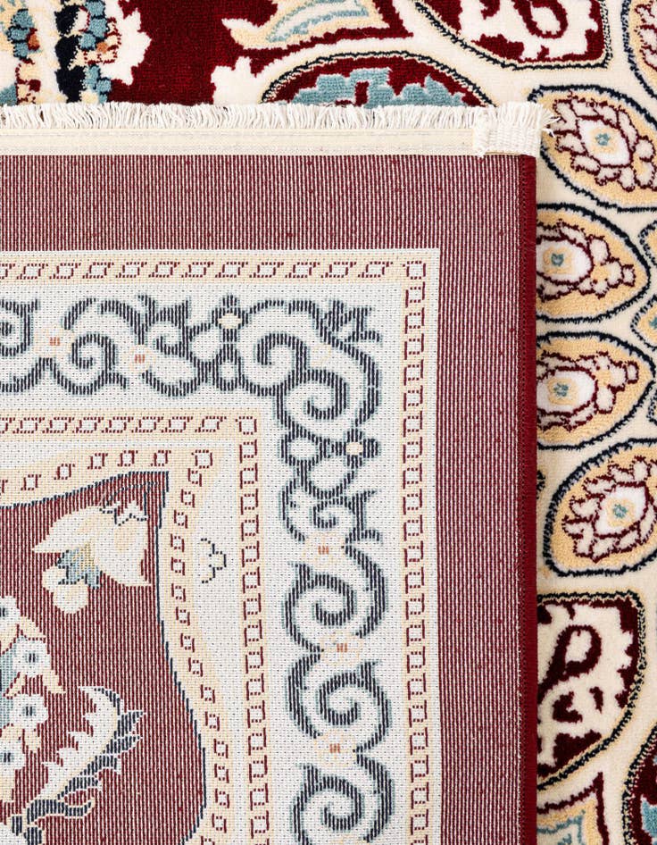 Detail image of  3' x 13' Nain Design Runner Rug