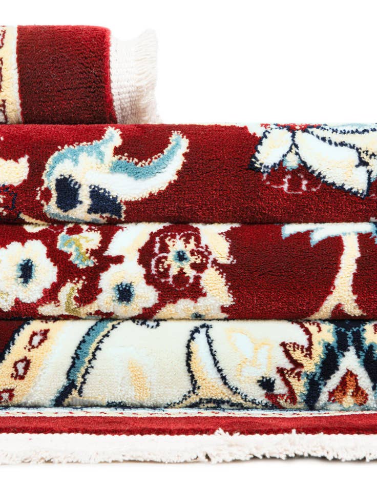 Detail image of  3' x 13' Nain Design Runner Rug
