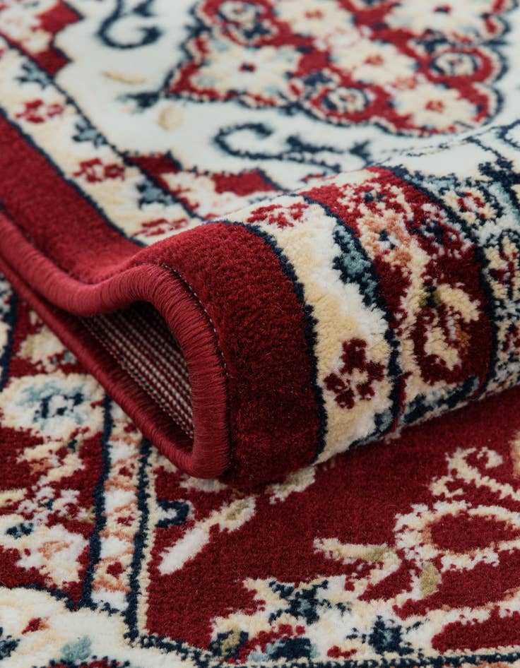 Detail image of  3' x 13' Nain Design Runner Rug