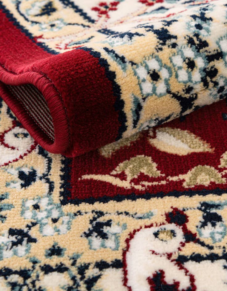 Detail image of  3' x 13' Nain Design Runner Rug