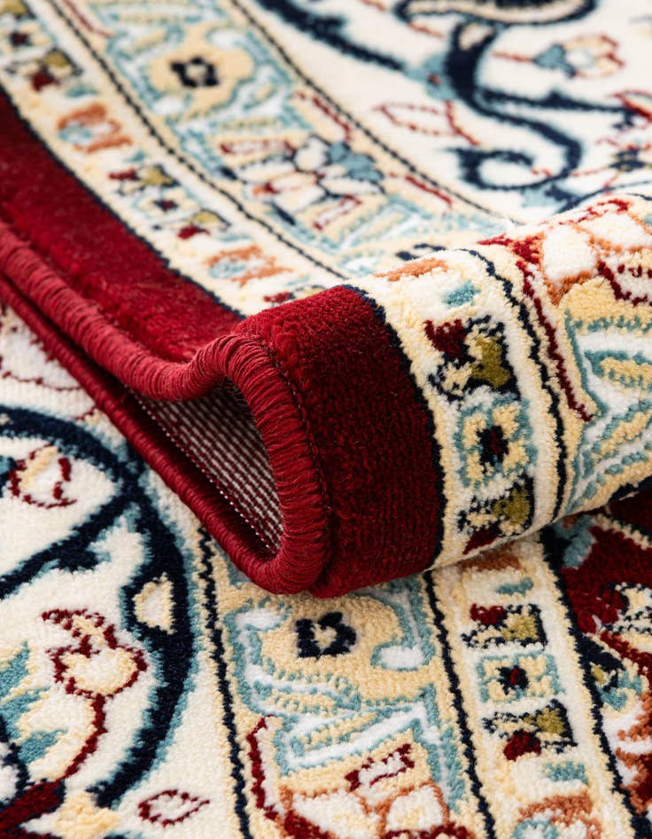 Detail image of  3' x 13' Nain Design Runner Rug