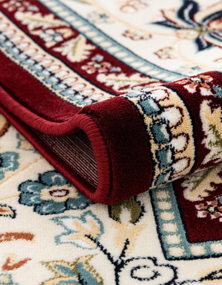 Detail image of  3' x 13' Nain Design Runner Rug