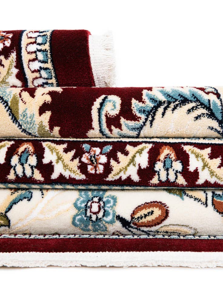 Detail image of  3' x 13' Nain Design Runner Rug