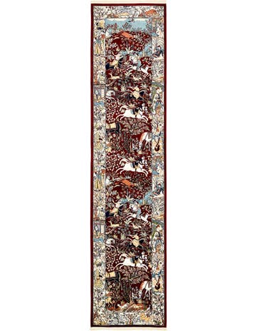 3' x 13' Nain Design Runner Rug