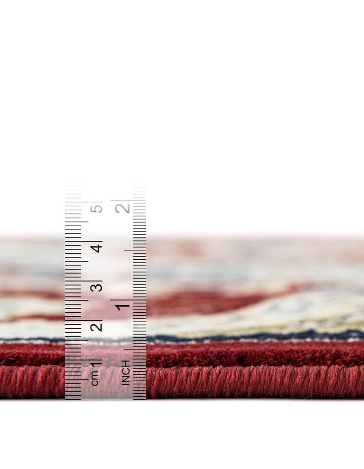 Detail image of  3' x 13' Nain Design Runner Rug