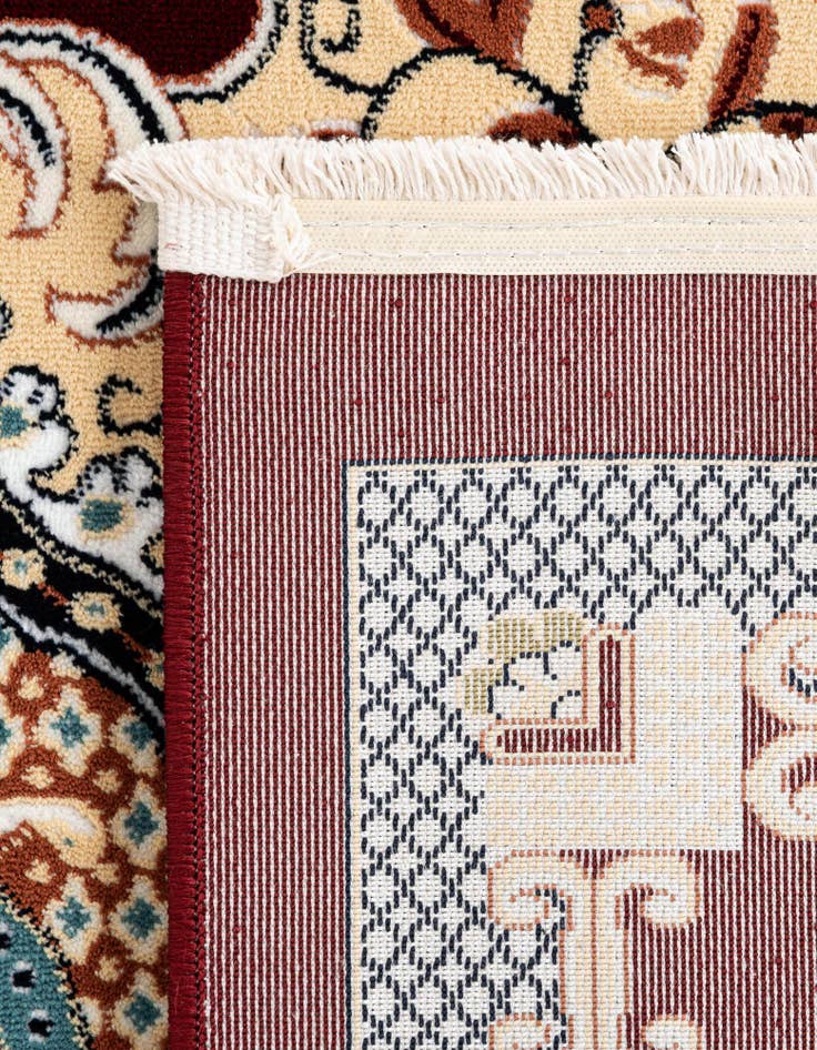 Detail image of  3' x 13' Nain Design Runner Rug