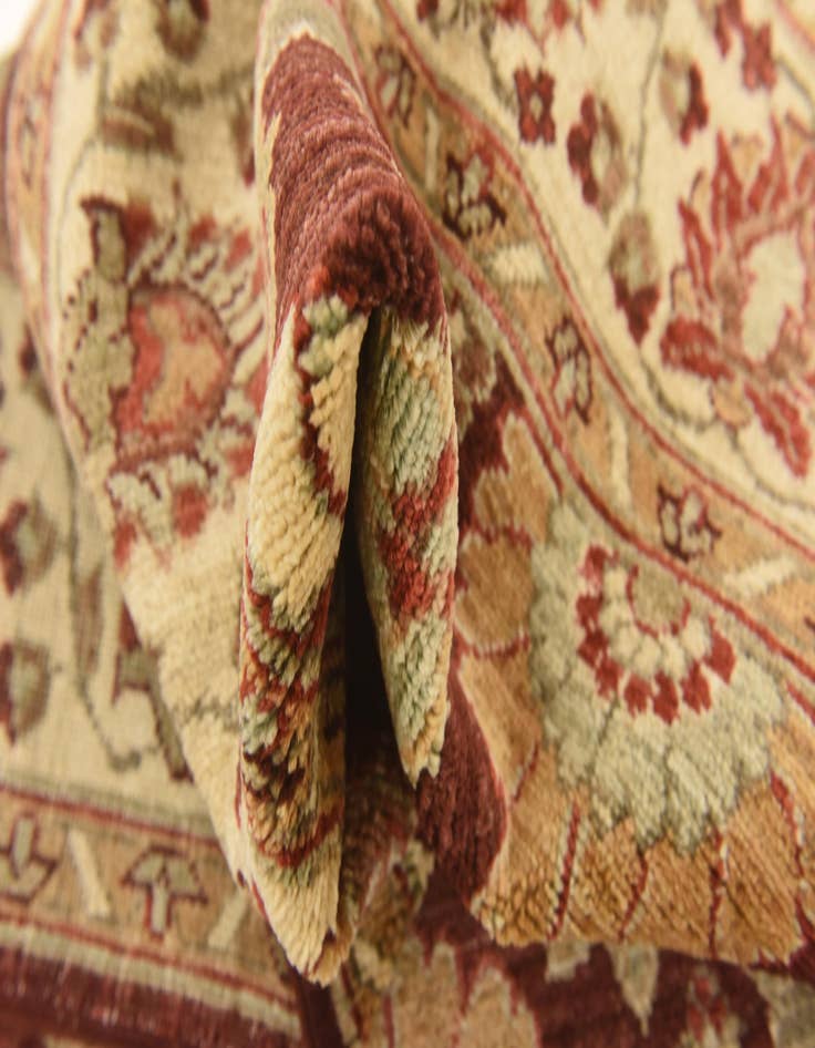 Detail image of  3' 2 x 10' 7  Hand Knotted Peshawar Ziegler Runner Rug