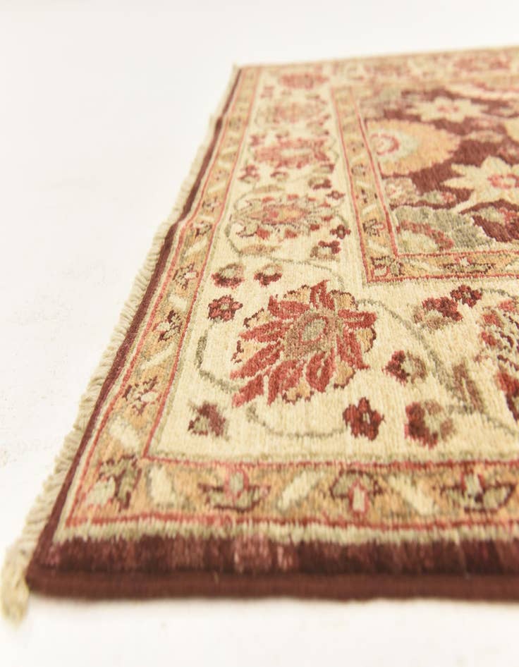Detail image of  3' 2 x 10' 7  Hand Knotted Peshawar Ziegler Runner Rug
