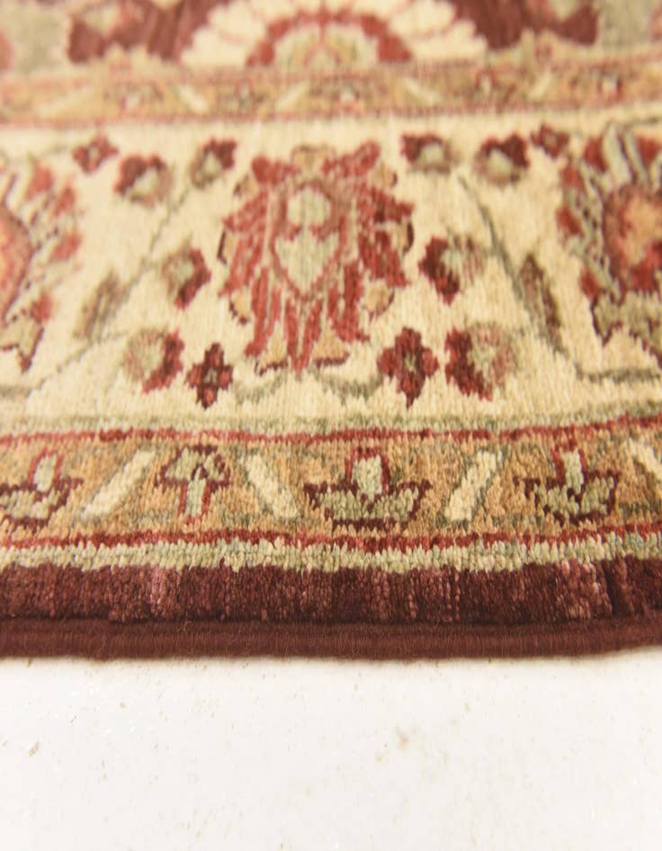 Detail image of  3' 2 x 10' 7  Hand Knotted Peshawar Ziegler Runner Rug