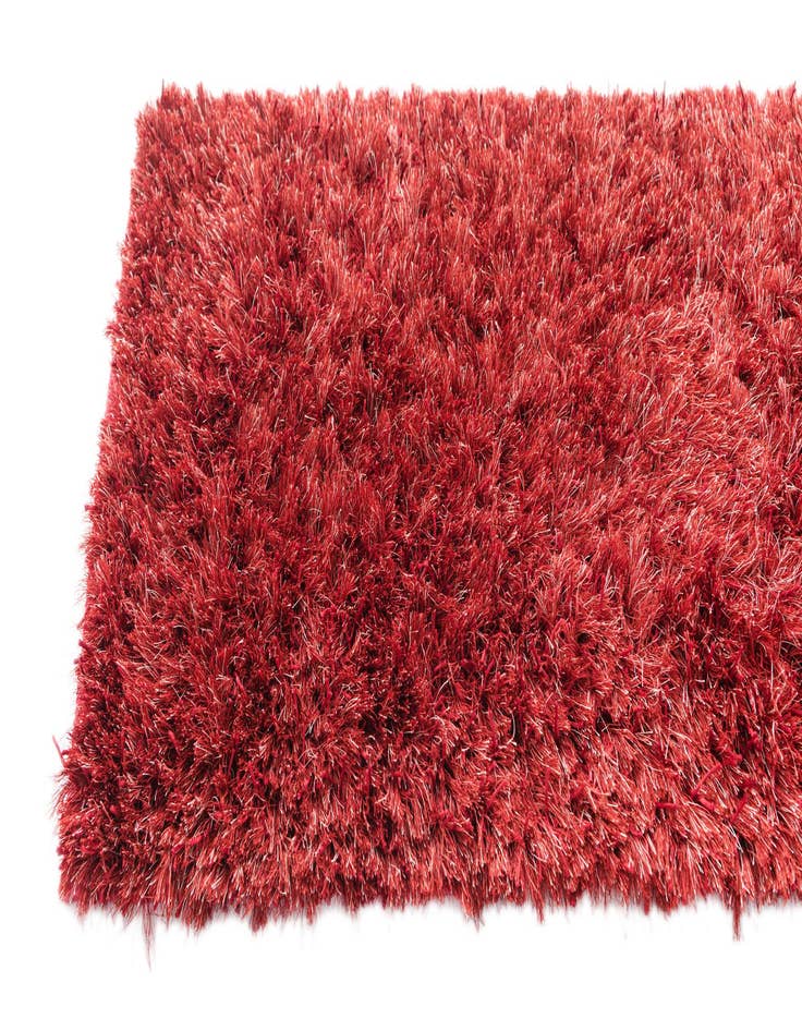 Detail image of  2' 5 x 4' 7  Hand Knotted Two-Tone Shag Oriental Runner Rug