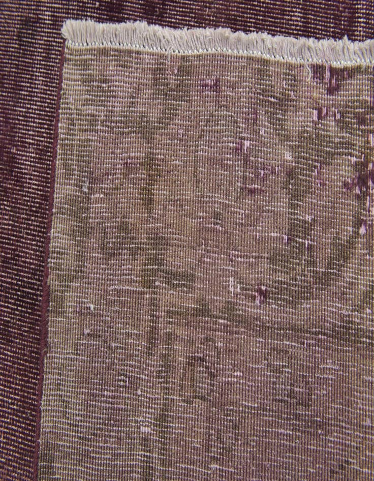 Detail image of  4' 4 x 7' 10  Hand Knotted Ultra Vintage Persian Wool Runner Rug