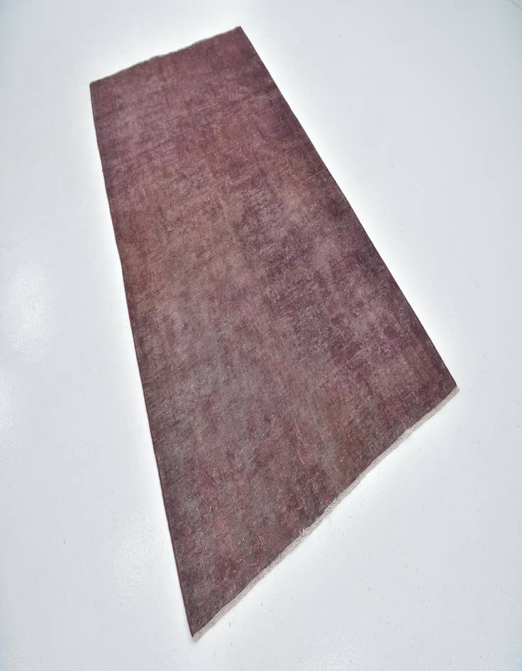 Detail image of  4' 4 x 7' 10  Hand Knotted Ultra Vintage Persian Wool Runner Rug