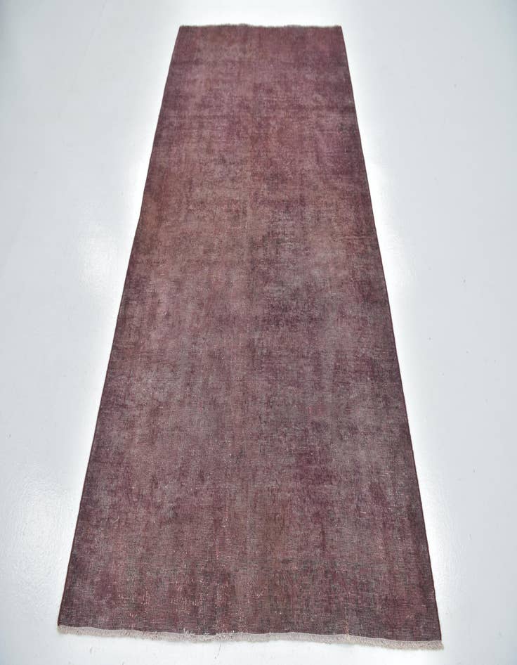 Detail image of  4' 4 x 7' 10  Hand Knotted Ultra Vintage Persian Wool Runner Rug