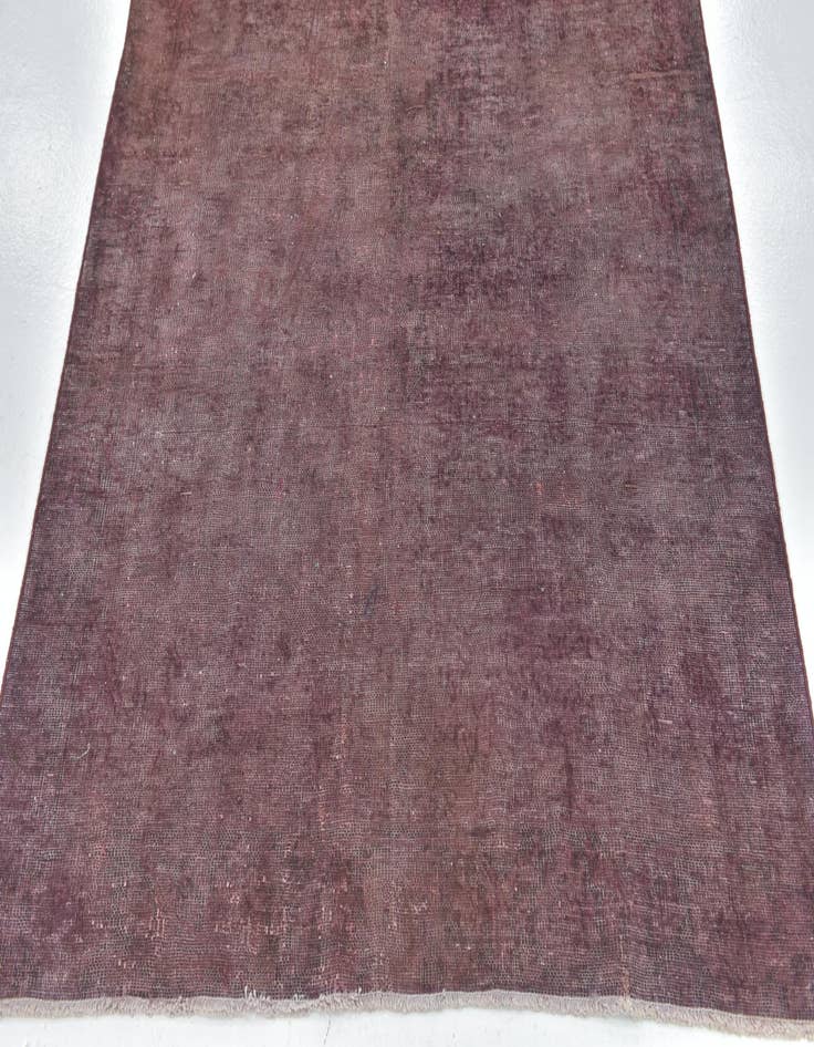 Detail image of  4' 4 x 7' 10  Hand Knotted Ultra Vintage Persian Wool Runner Rug