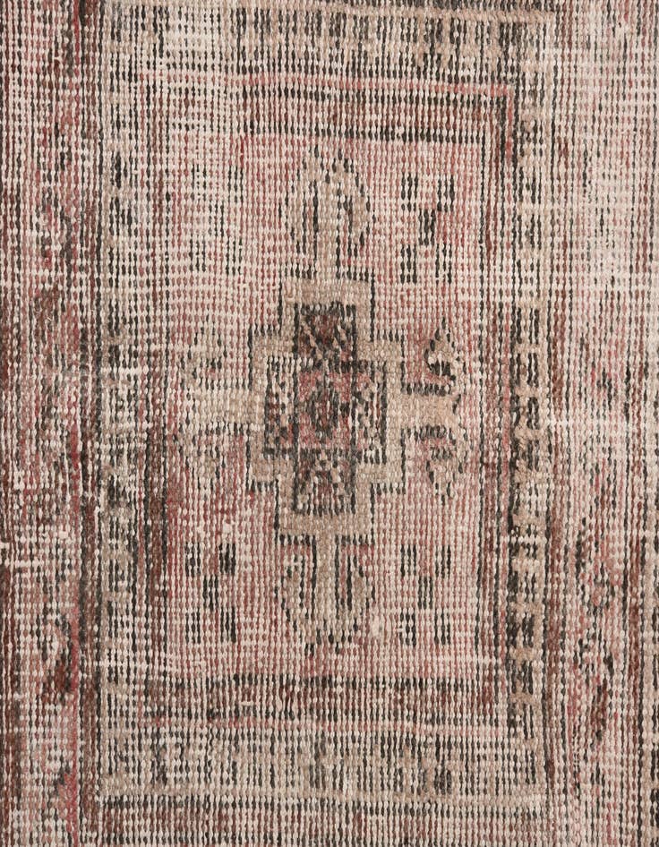 Detail image of  2' 4 x 6' 5  Hand Knotted Ultra Vintage Persian Wool Runner Rug