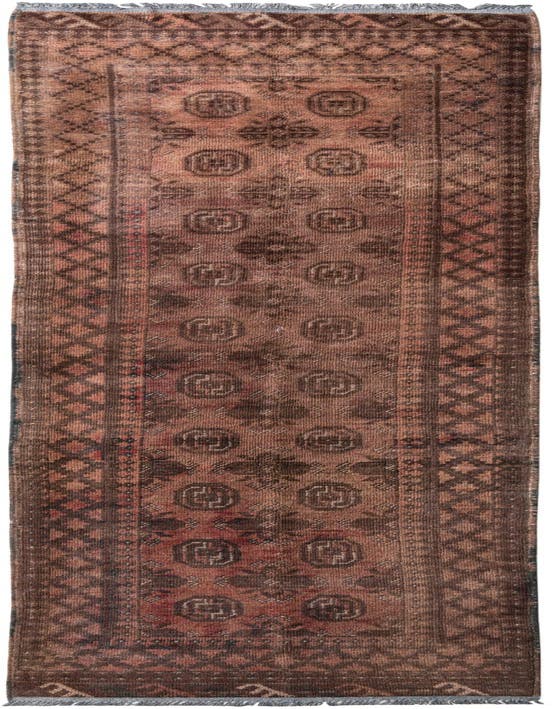  2' 7 x 9' 3  Hand Knotted Ultra Vintage Persian W...