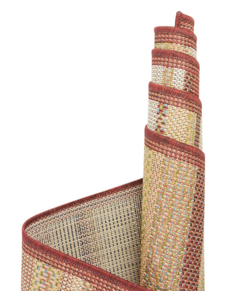 Detail image of  7' 10 x 7' 10  Washable Baja Indoor / Outdoor Square Rug