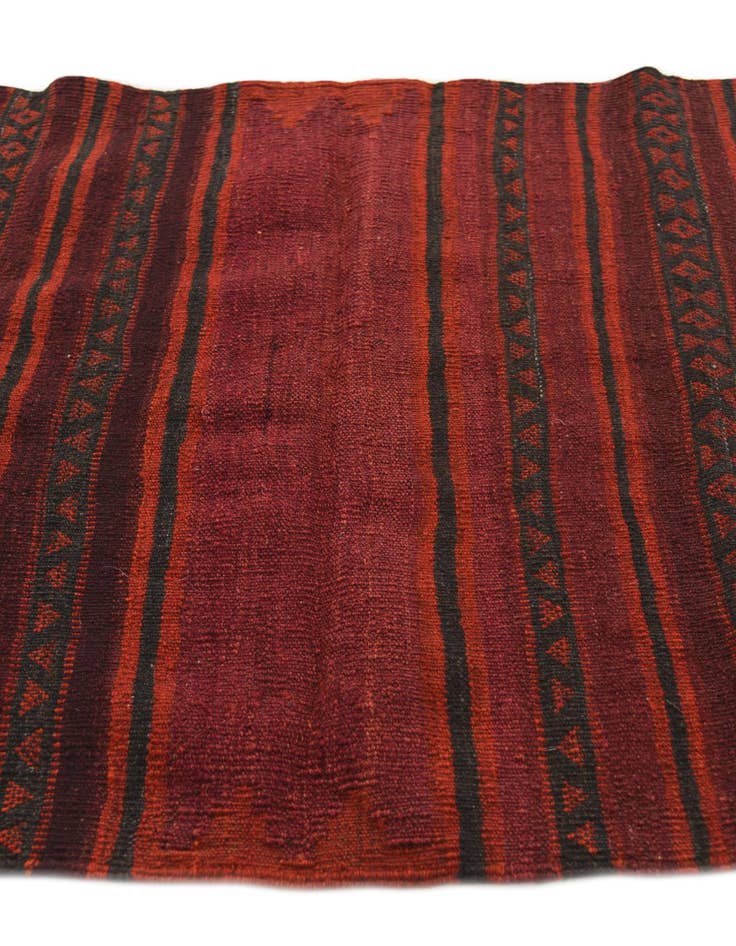 Detail image of  3' 5 x 3' 9  Hand Woven Kilim Fars Wool Square Rug