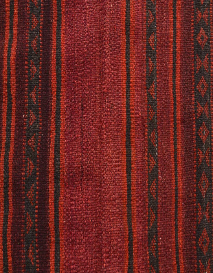 Detail image of  3' 5 x 3' 9  Hand Woven Kilim Fars Wool Square Rug