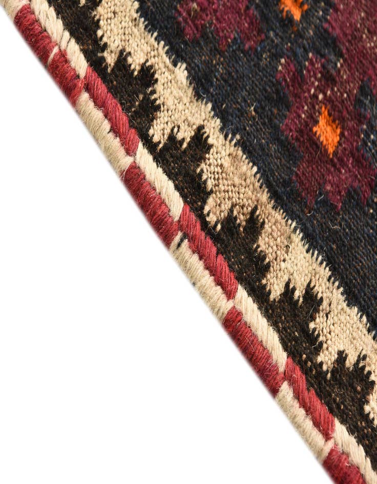 Detail image of  4' 5 x 4' 8  Hand Woven Kilim Fars Wool Square Rug
